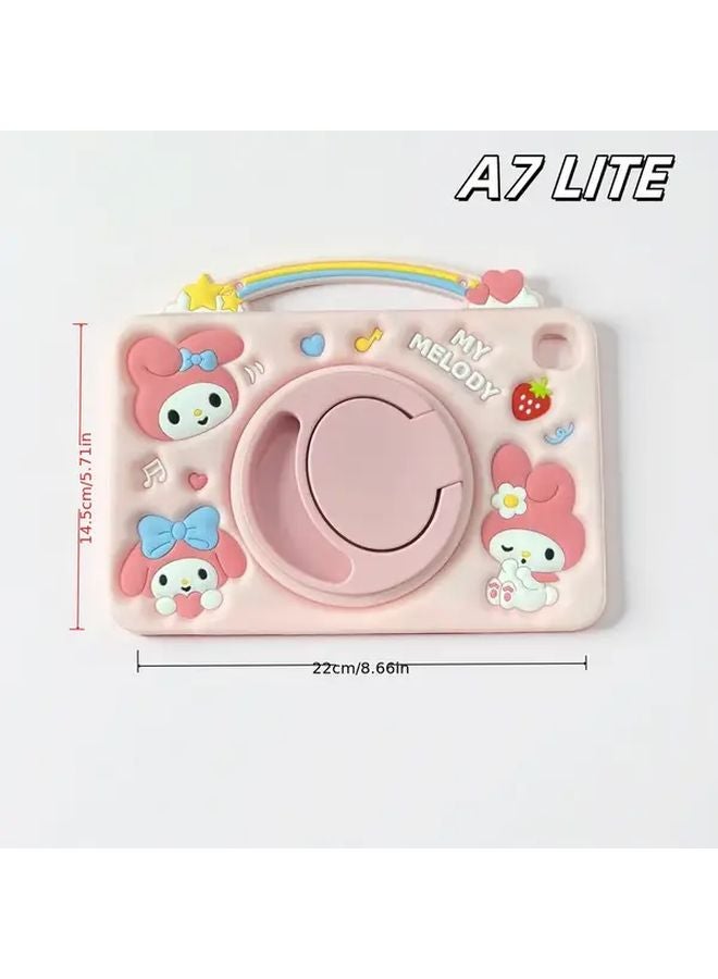 Samsung Galaxy Tab A7 Lite Case with Adjustable Stand Pen Holder Full Body Protective Cover - Image 2